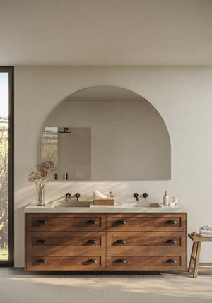 Double Vanity Arch