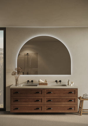Double Vanity Arch