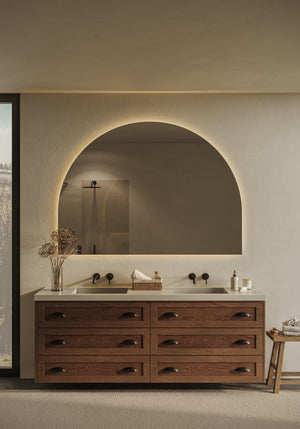Double Vanity Arch