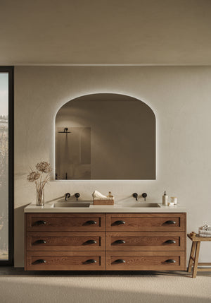 Double Vanity Low Arch