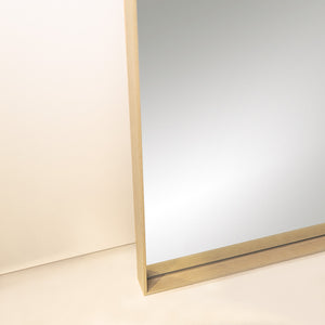 Stockholm Box Framed Wooden Mirror