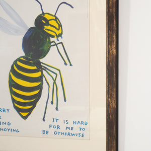 David Shrigley Print, UNTITLED ‘SORRY FOR BEING ANNOYING’