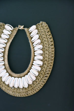 Framed African Necklace