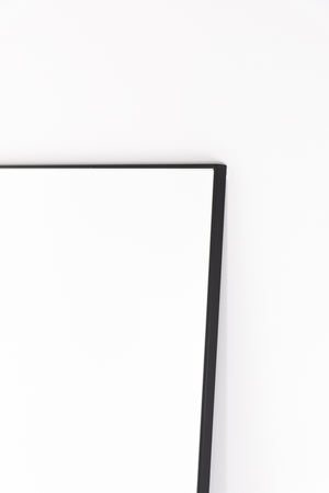 Black super slim edge frame mirror 500mm(w) x 1500mm(H)