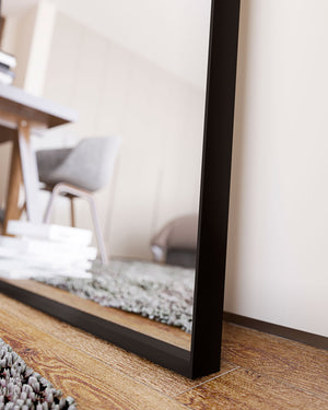 Black Box Framed Mirror (55mm Frame Squared Edge)