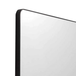 ‘Vienna’- Wall Mirror black metal frame