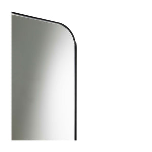 ‘Vienna’- Wall Mirror black metal frame