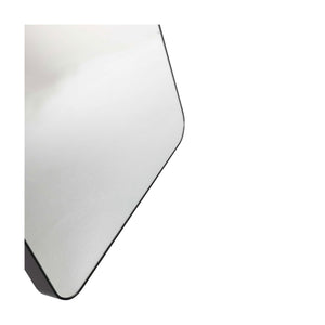 ‘Vienna’- Wall Mirror black metal frame