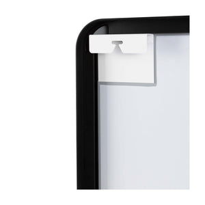 ‘Vienna’- Wall Mirror black metal frame