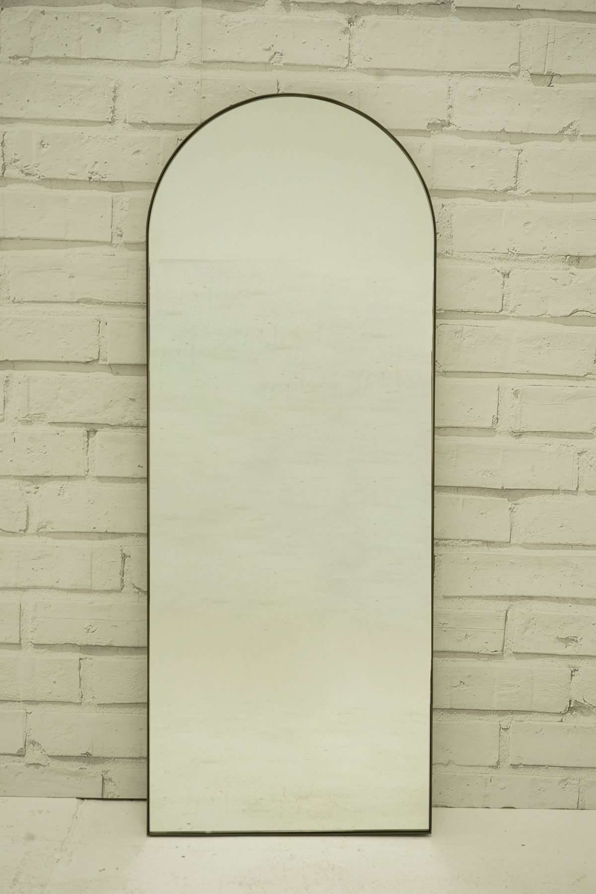 Bronze Framed Arched Mirror