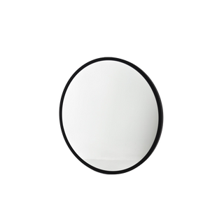 1200mm diameter Black framed round mirror