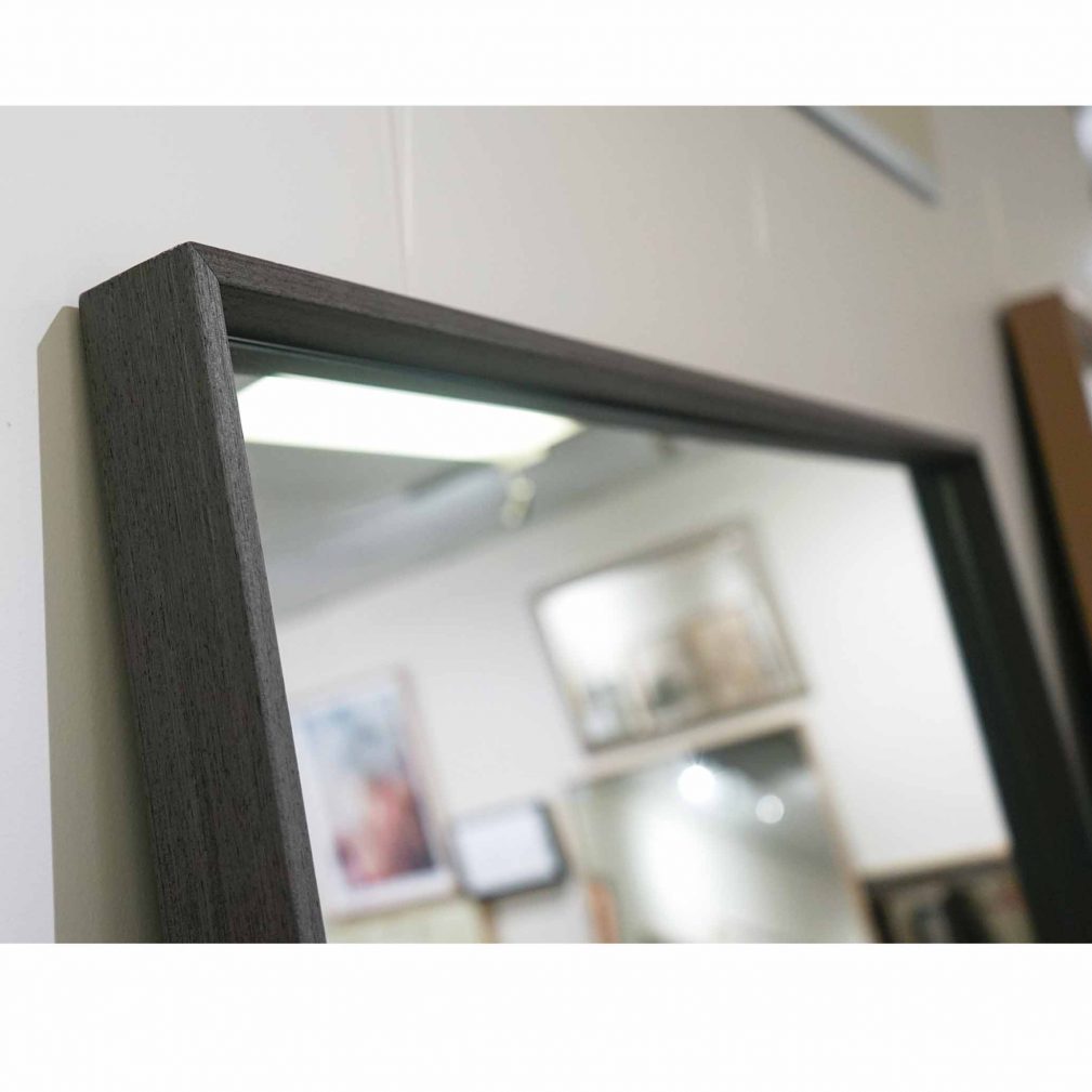 Full length-Leaning Mirror – Grey Timber Frame 900 x 2000mm