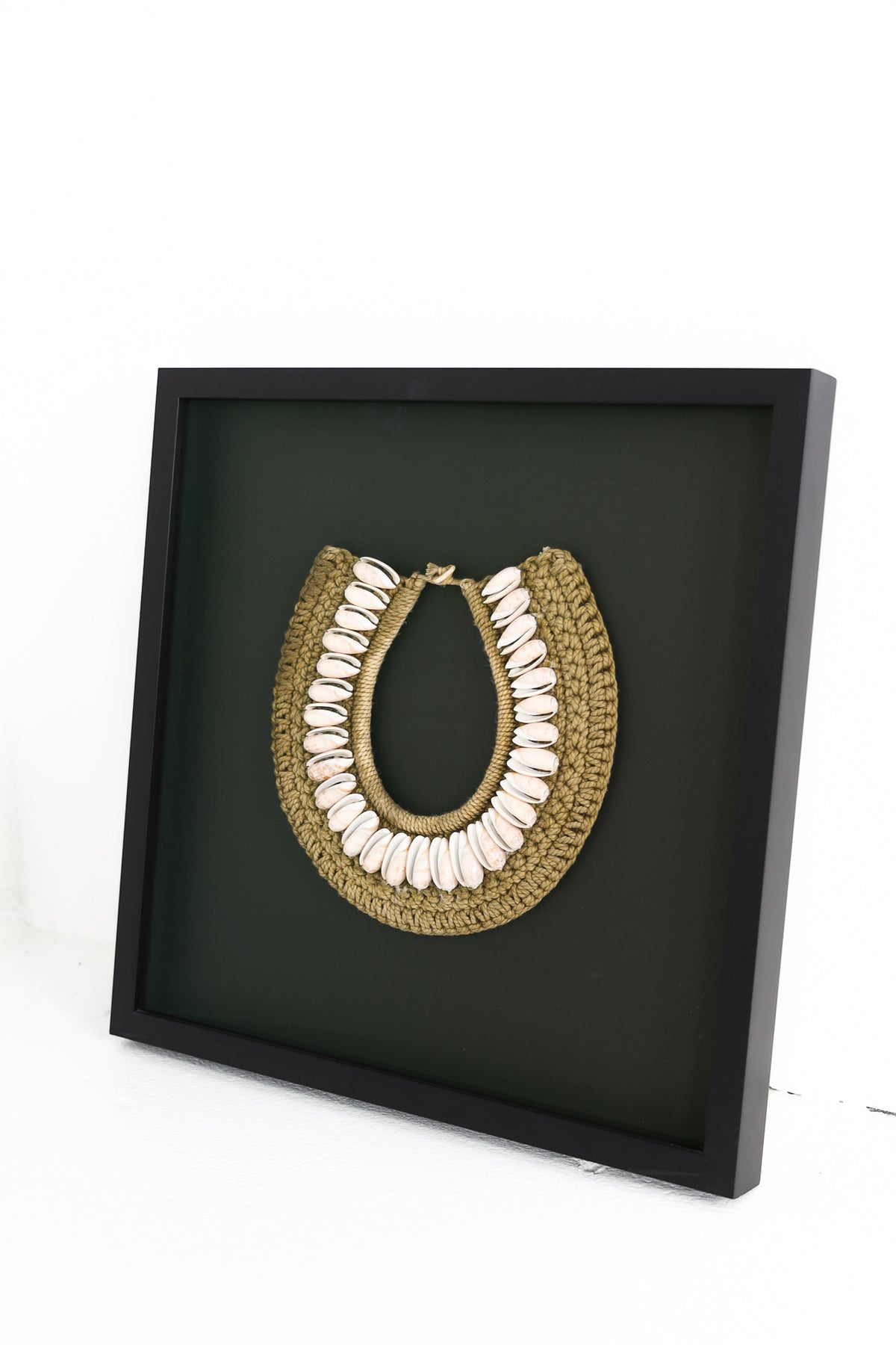 Framed African Necklace