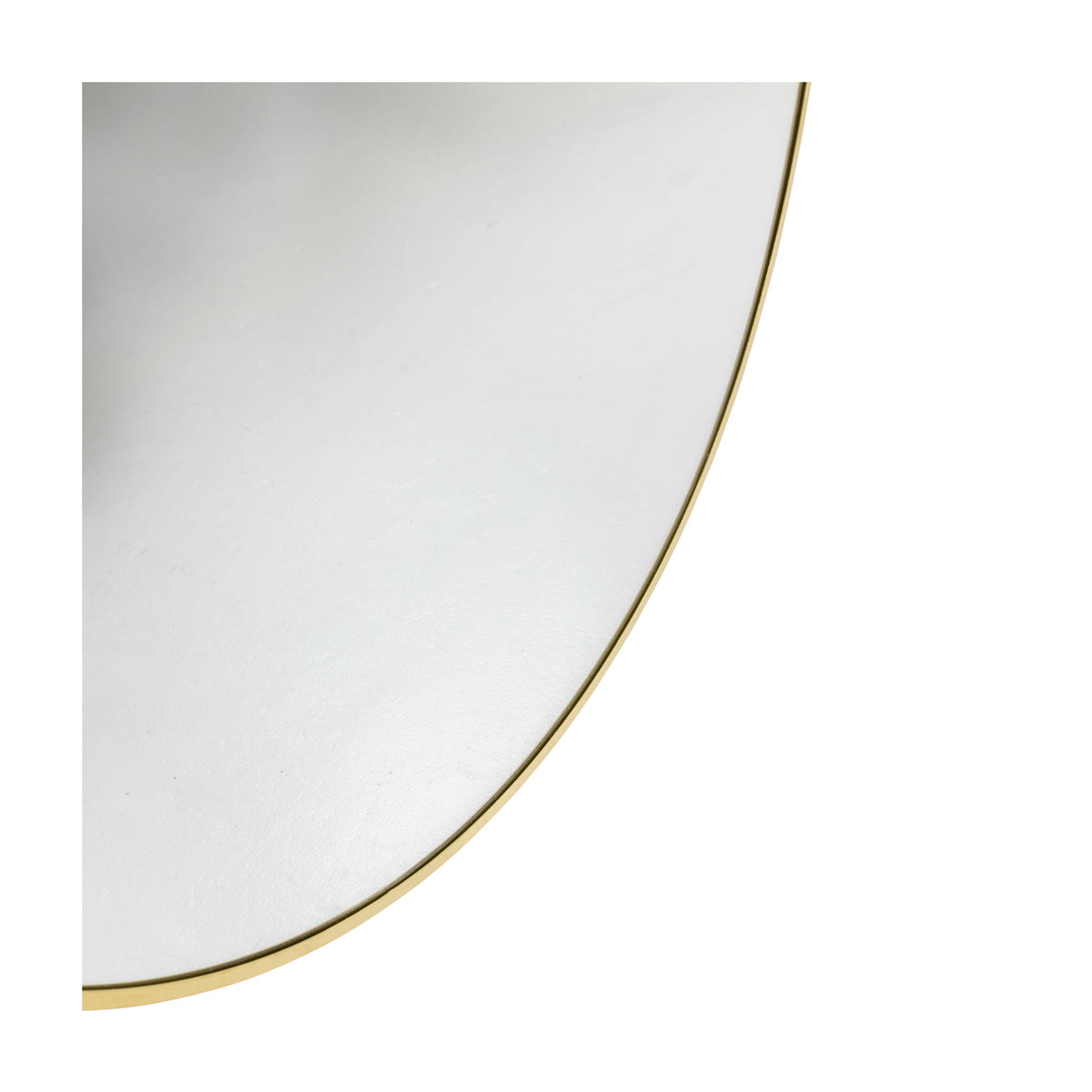 Antwerp Round Brass Mirror