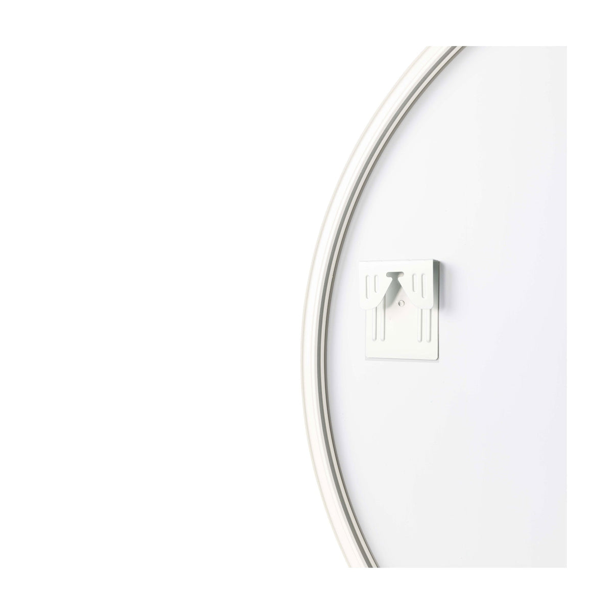 Barcelona Black Round Mirror - 800mm