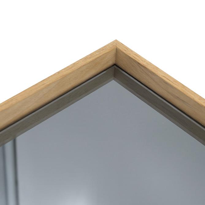 Box Framed Mirror Timber – 30mm Deep Frame