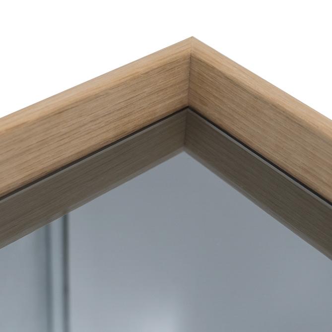 Box Framed Mirror Timber – 55mm Frame