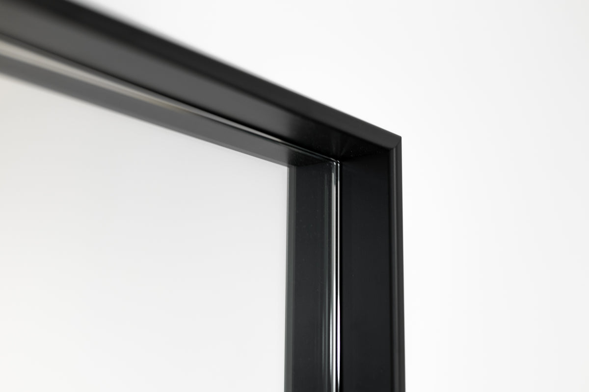 Box Framed Mirror Black – 30mm Deep Frame
