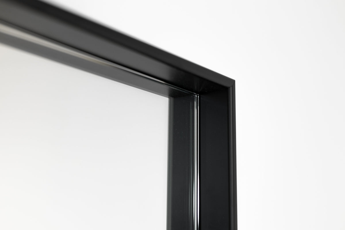 Box Framed Mirror Black – 30mm Deep Frame - Mirror Builder