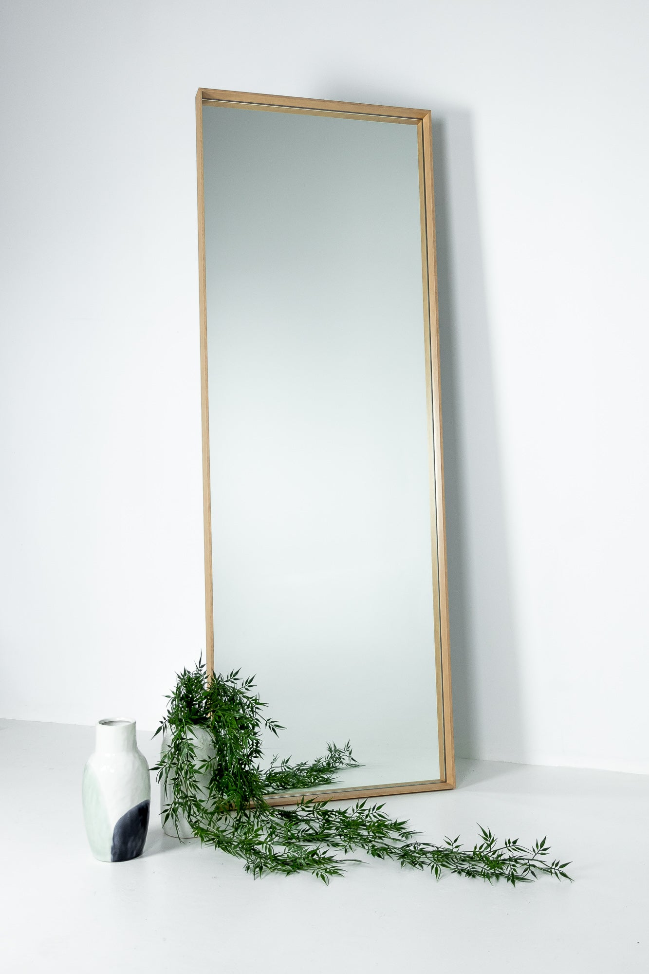 Box Framed Mirror Timber – 55mm Frame