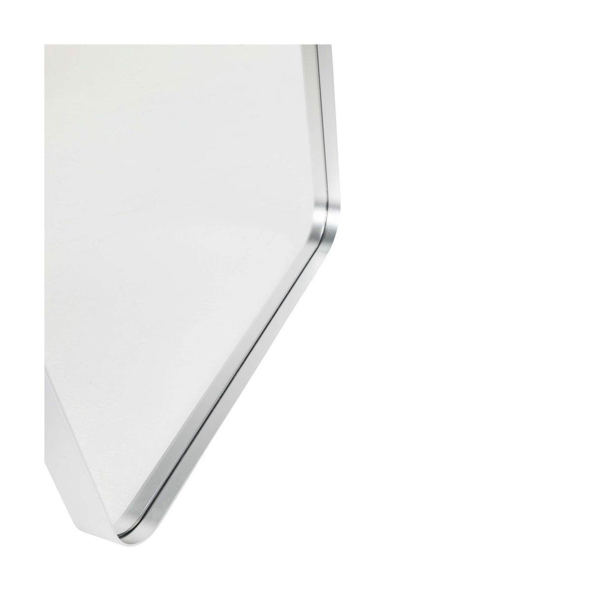 Sienna Silver Metal Mirror - 500x750mm