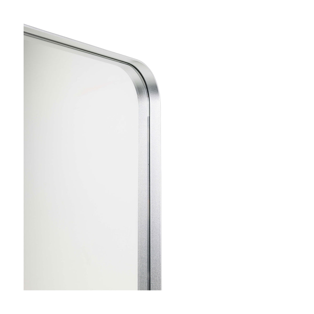 Sienna Silver Metal Mirror - 500x750mm