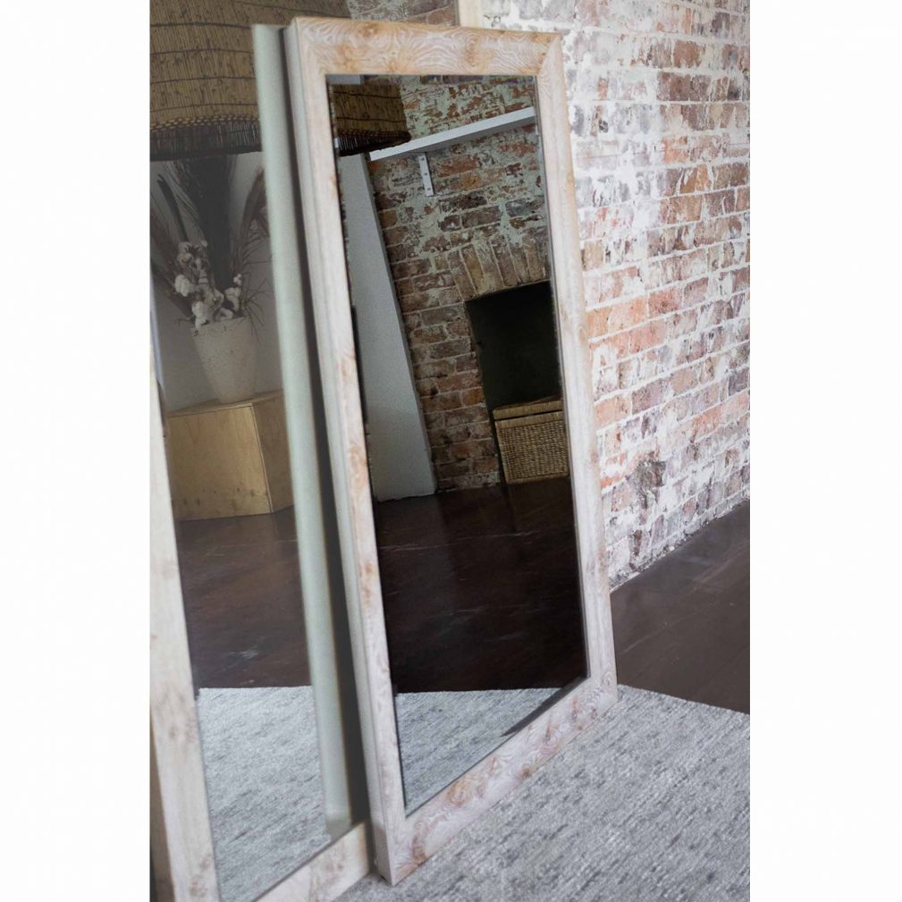 Full length-Leaning Mirror – Bellini Beach Wash 400 x 995mm