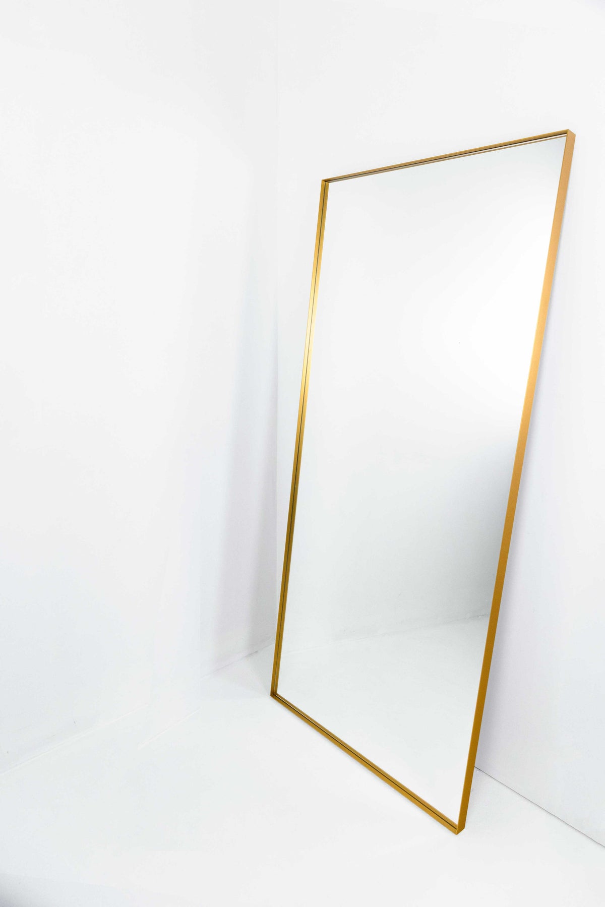 London Brass Standing or Wall hung Mirror