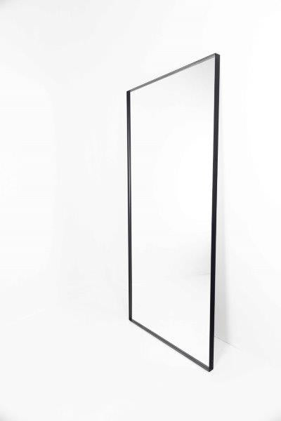 London Black Standing or Wall hung Mirror