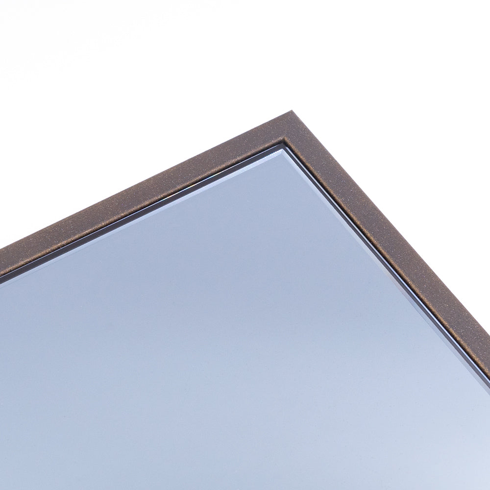 Slim Edge Mirror Rust – 55mm Deep Frame-Mirror Builder