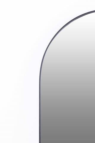 Pisa Black Metal Arch Mirror - 550x1600mm