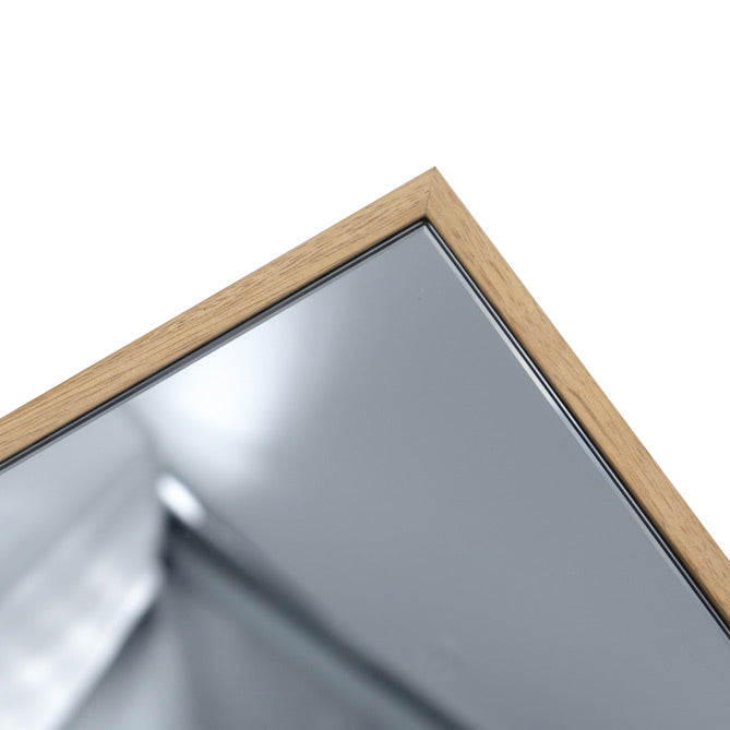 Slim Edge Mirror Timber – 30mm Frame