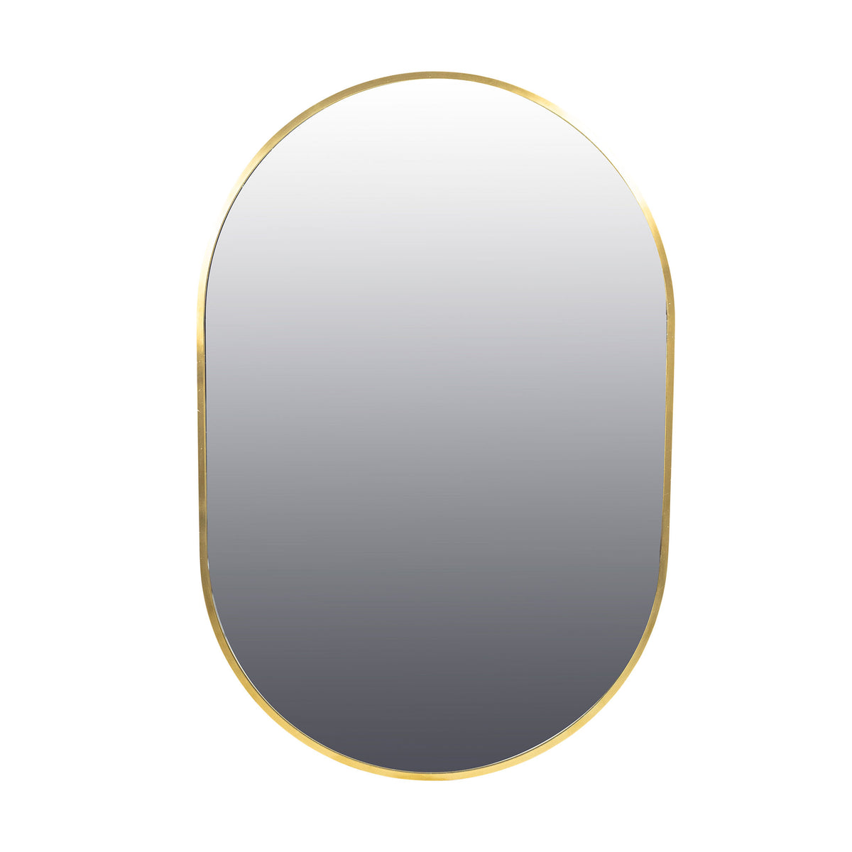 Sofia Elliptical Brass Mirror - 500x750mm