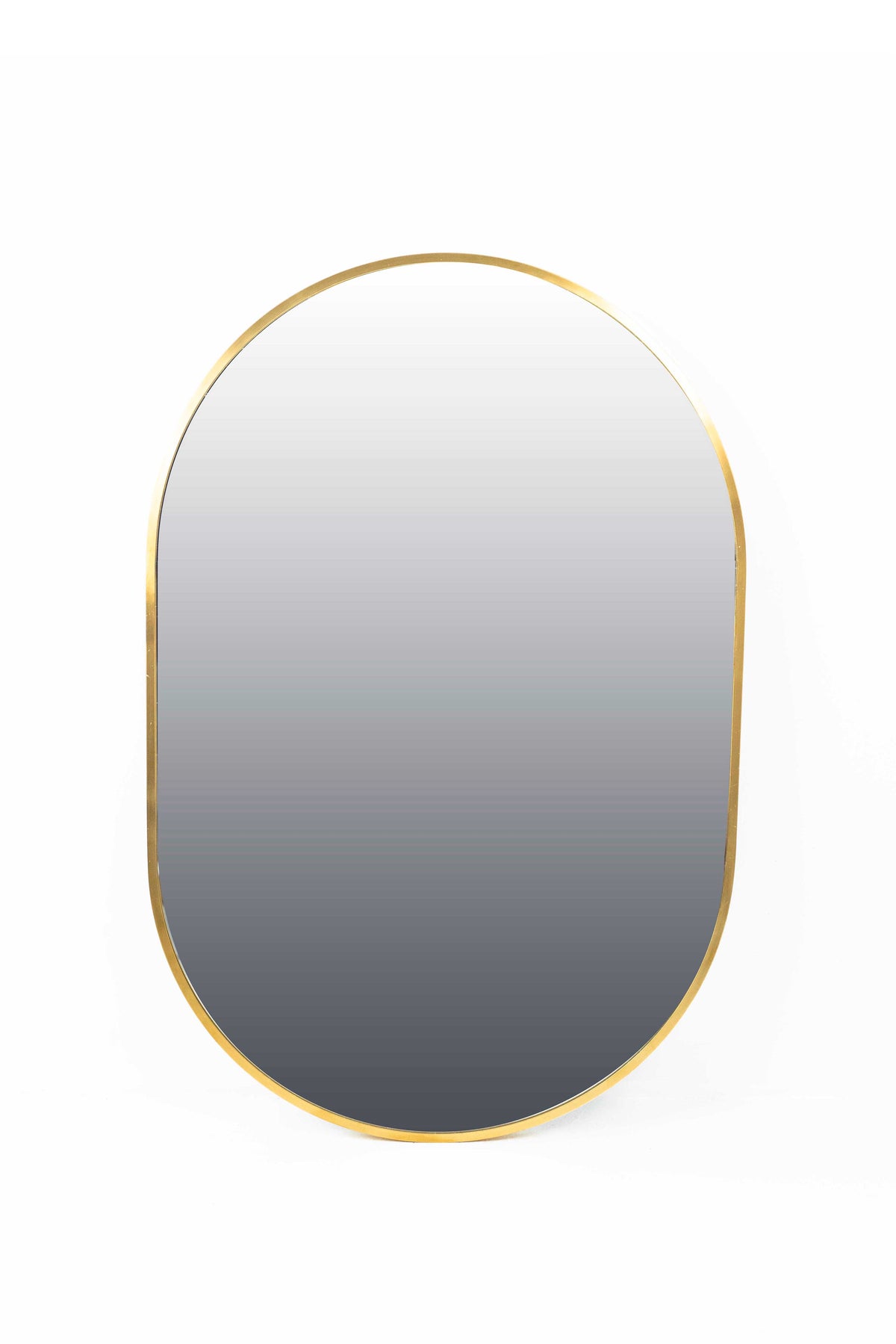 Sofia Elliptical Brass Mirror - 500x750mm