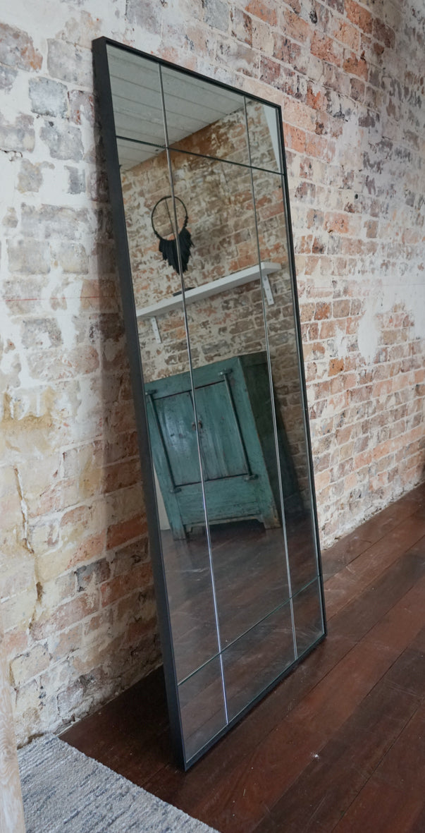 Full length-Leaning Mirror – Custom Grid Mirror 820 x 1720mm