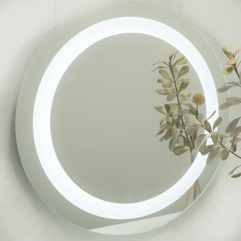 Leeds LED 600mm Round Mirror
