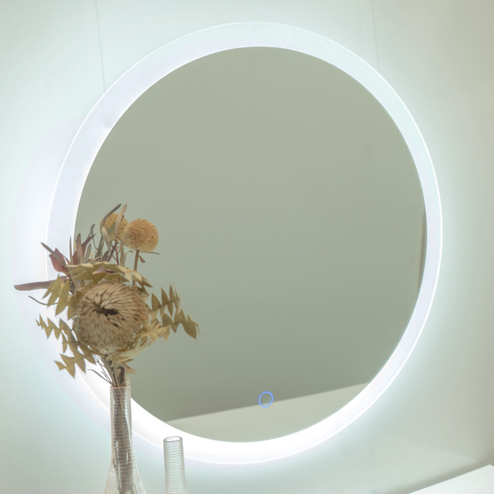 ‘Moscow’ LED 600mm Round Mirror