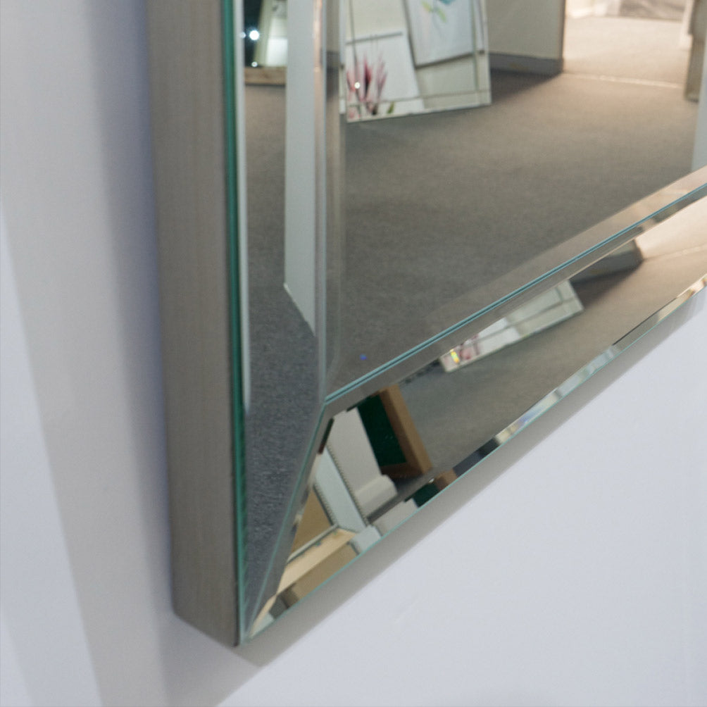 ‘Milan’ Wall Mirror – mitred mirror frame