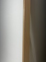 Blank canvas, timber float frame, 600 × 1200 mm — view 2