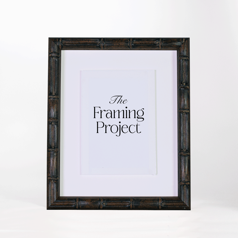 A5 shadow box frame, bamboo