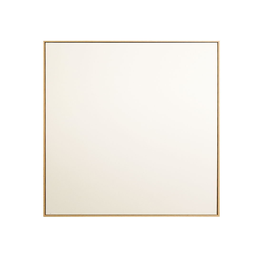Blank canvas, timber float frame, 1000 × 1000 mm